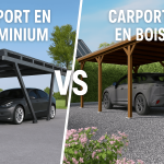 Carport en aluminium vs bois lequel choisir